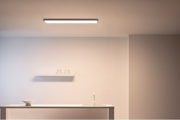 WiZ - Panou LED SUPERSLIM dimabil 36W 230V 2700-6500K Wi-Fi negru