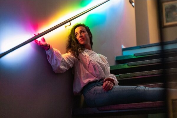 Bandă LED RGB dimabilă LINE 100xLED 1,5m Wi-Fi Twinkly TWL100STW-WEU