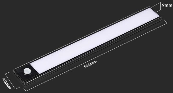 Corp de iluminat LED pentru mobilier de bucătărie cu senzor LED/2,5W/5V 3000K
