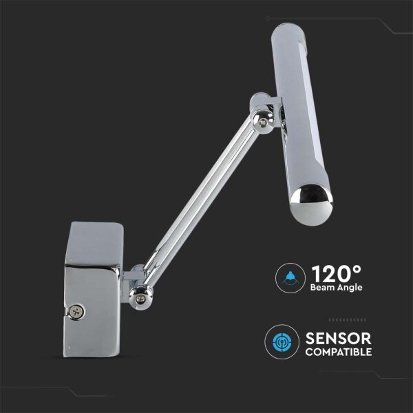 Aplică LED pentru oglindă LED/9W/230V 3000K 50cm crom