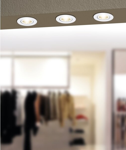 Eglo 98301 - Lampă încastrată dimmabilă LED SALICETO LED/6W/230V