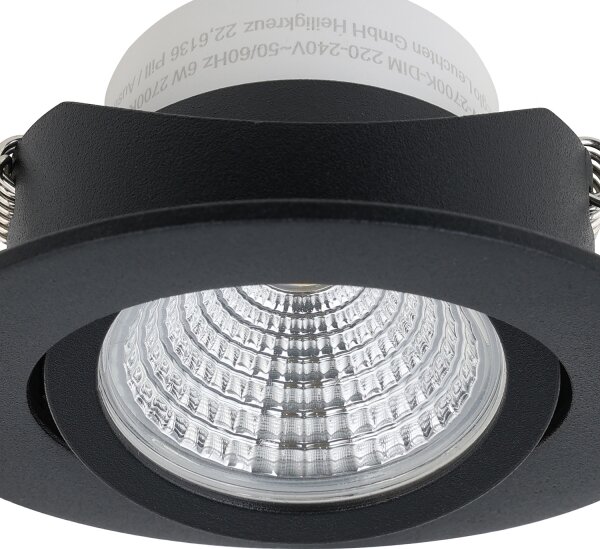 Plafonieră LED încastrată dimabilă SALICETO LED/6W/230V Eglo 98609