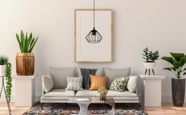 Lustră pe cablu CEED 1xE27/60W/230V
