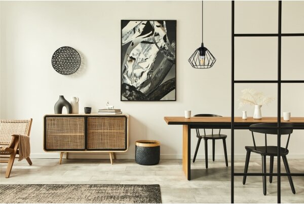 Lustră pe cablu CEED 1xE27/60W/230V