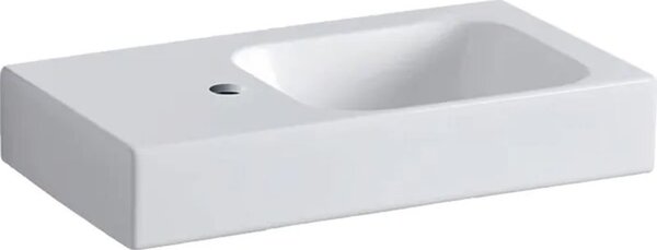 Geberit iCon lavoar 53x31 cm dreptunghiular mobilier alb luciu 124153600