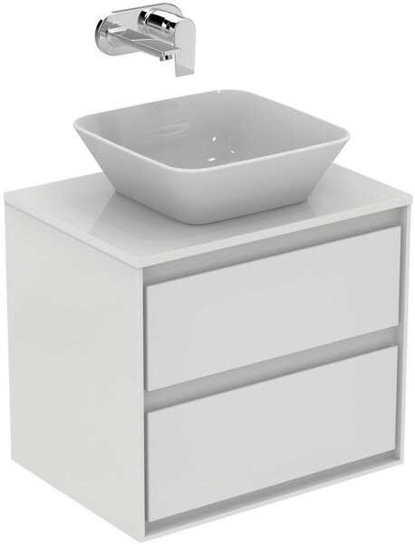 Ideal Standard Connect Air lavoar 40x40 cm pătrat de blat alb luciu E034701