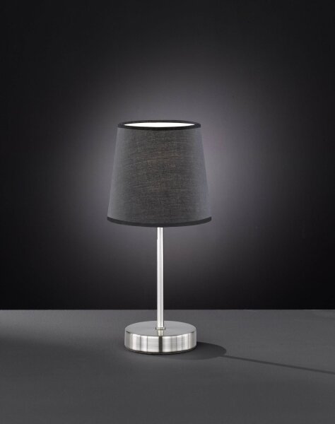 Lampă de masă CESENA 1xE14/42W/230V antracit Wofi 8324.01.10.0000