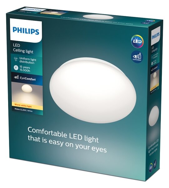 Philips - Plafonieră MOIRE LED/10W/230V 2700K