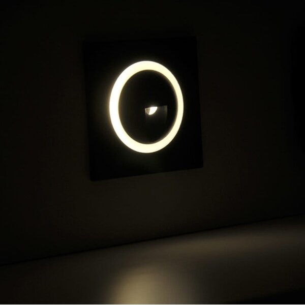 LED Iluminat scară exterior Q2 LED/3W/230V IP44