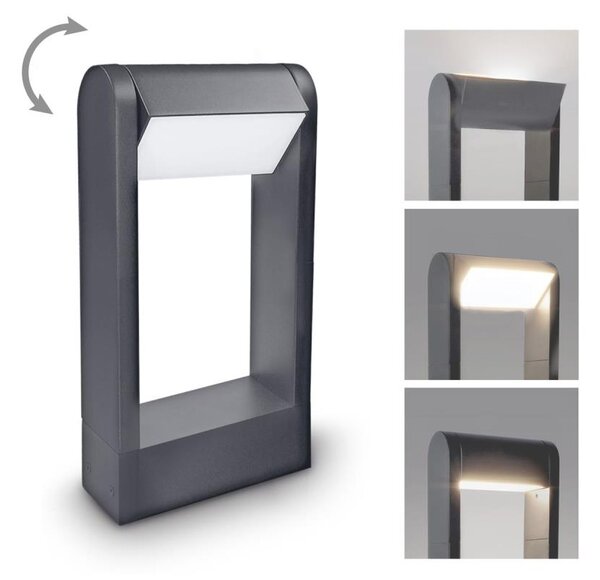 Lampă LED de exterior Brilagi CROTONE LED/7W/230V antracit IP54 30 cm