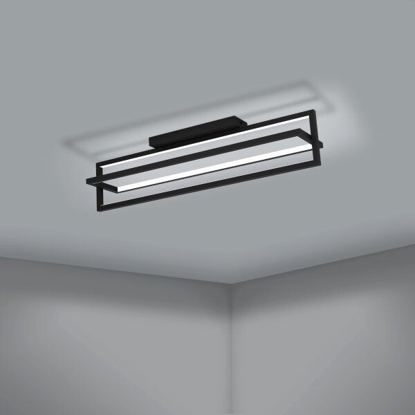 Plafonieră LED dimabilă SIBERIA LED/34W/230V Eglo 900465 + telecomandă