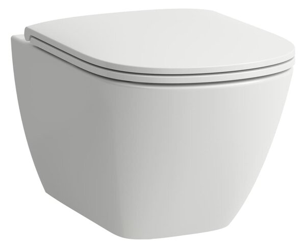 Laufen Lua vas wc agăţat fără margine cu spălare turbionară alb H8210804000001
