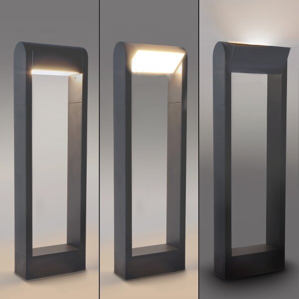 Lampă LED de exterior Brilagi CROTONE LED/7W/230V antracit IP54 50 cm