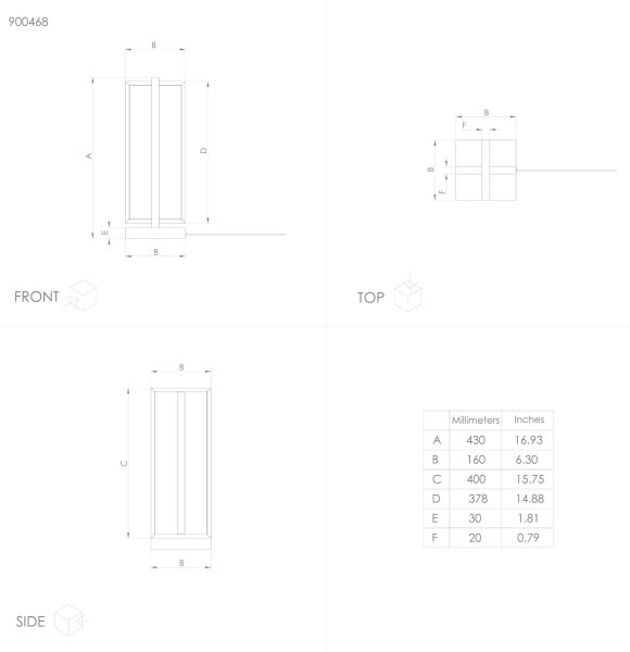 Lampă LED de masă dimabilă SIBERIA LED/15,5W/230V Eglo 900468 + telecomandă