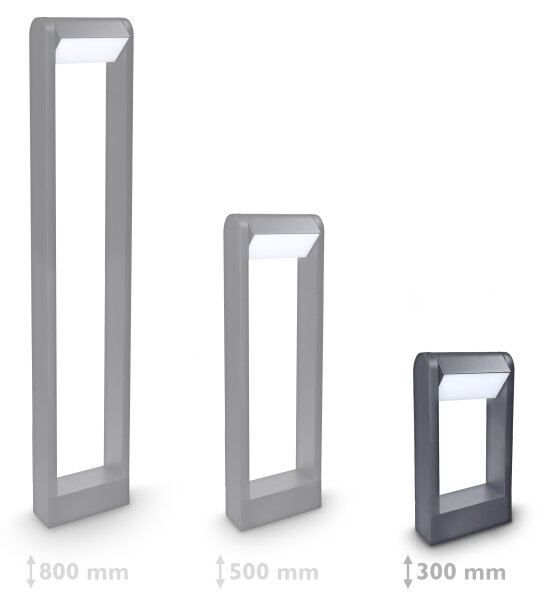 Lampă LED de exterior Brilagi CROTONE LED/7W/230V antracit IP54 30 cm