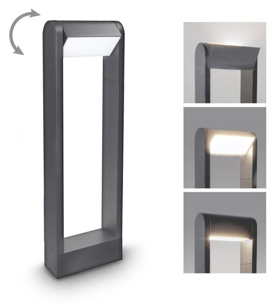 Lampă LED de exterior Brilagi CROTONE LED/7W/230V antracit IP54 50 cm