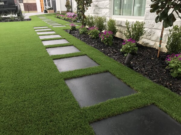 Covor Gazon Iarba Artificiala Produs Belgia, Calitate Premium, Model Oasis 30 mm inaltime fir, Gradinita Loc de Joaca Terasa Curte, Verde Verde, 200