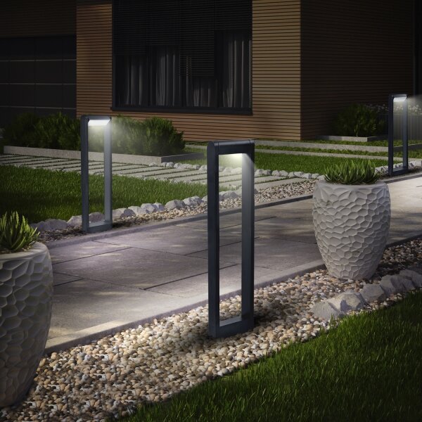 Lampă LED de exterior BRILAGI CROTONE LED/7W/230V antracit IP54 80 cm