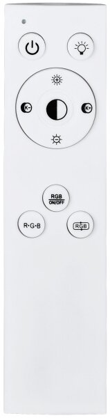 Eglo 900571 - Plafonieră LED RGBW reglabilă BORDONARA LED/21,5W/230V + telecomandă