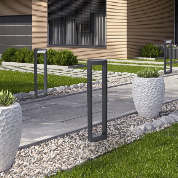 Lampă LED de exterior BRILAGI CROTONE LED/7W/230V antracit IP54 80 cm