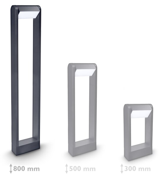 Lampă LED de exterior BRILAGI CROTONE LED/7W/230V antracit IP54 80 cm