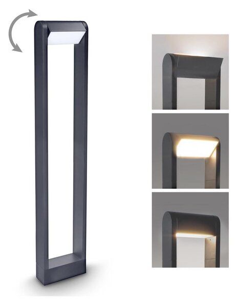 Lampă LED de exterior BRILAGI CROTONE LED/7W/230V antracit IP54 80 cm