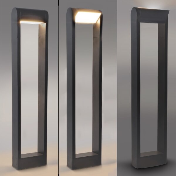 Lampă LED de exterior BRILAGI CROTONE LED/7W/230V antracit IP54 80 cm