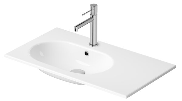 Cersanit Zen lavoar 80x45.5 cm dreptunghiular încastrat alb luciu K117-003