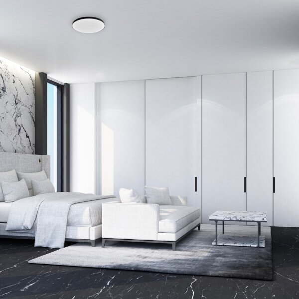 Plafonieră LED pentru baie SLIMI LED/18W/230V IP40 neagră