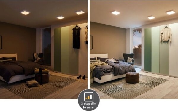 Plafonieră LED/13W CARPO 230V 2300/2500/3000K Paulmann 79794
