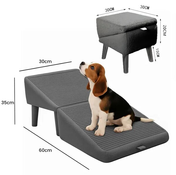Pawstep™ 2 în 1 Otoman și Rampă Pentru Câini