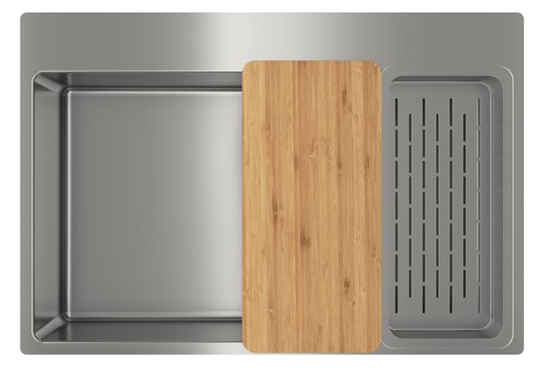 Teka Forline chiuvetă cu accesorii 75x51 cm oţel 115000083