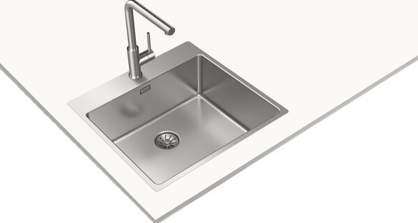 Teka Forline chiuveta din oțel cu sifon 54x51 cm oţel 115000082