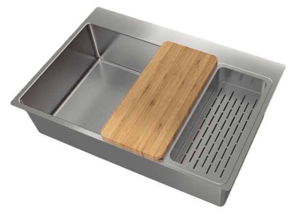 Teka Forline chiuvetă cu accesorii 75x51 cm oţel 115000083