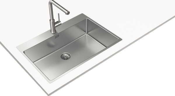 Teka Forline chiuvetă cu accesorii 75x51 cm oţel 115000083