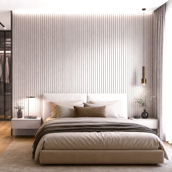 Panou decorativ PVC Melis 15 × 1 × 270 cm