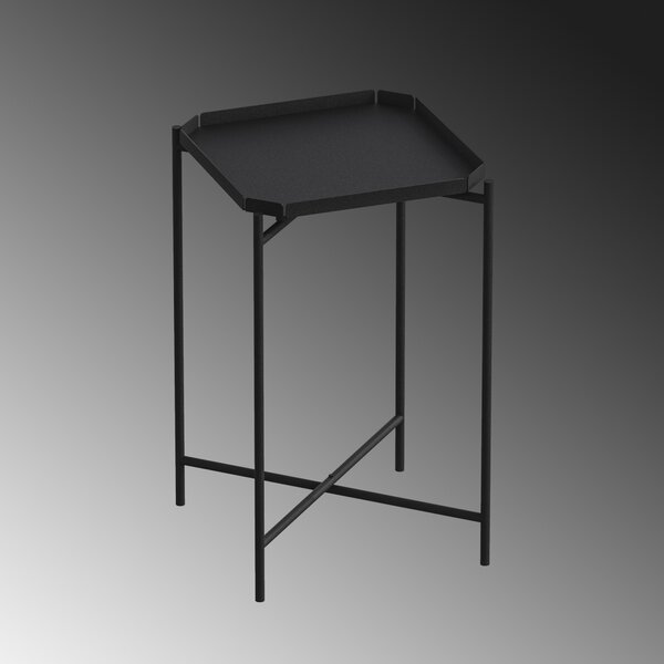 Măsuţă de cafea, Hanah Home, Culoare: Negru