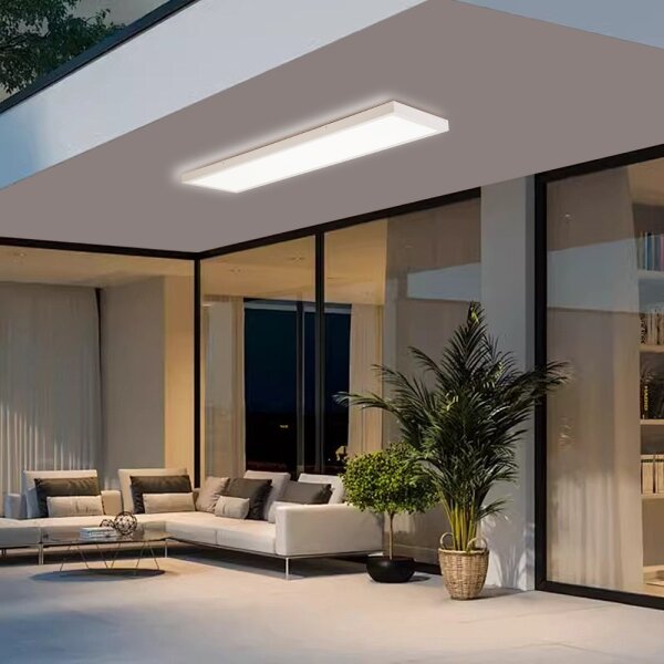 Brilagi-LED Corp de iluminat LED reglabil pentru baie FRAME SMART LED/50W/230V IP44 alb + telecomandă