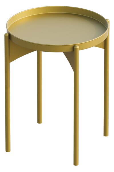 Măsuţă de cafea, Hanah Home, Culoare: Aur