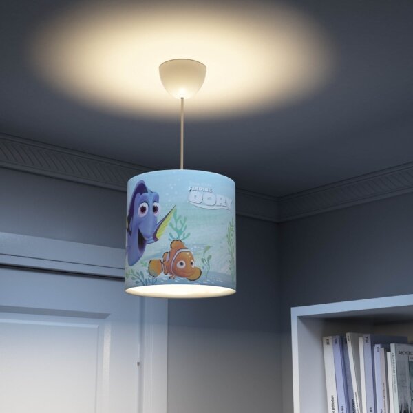 Abajur DISNEY FINDING DORY E27 d. 26 cm Philips 71751/90/26