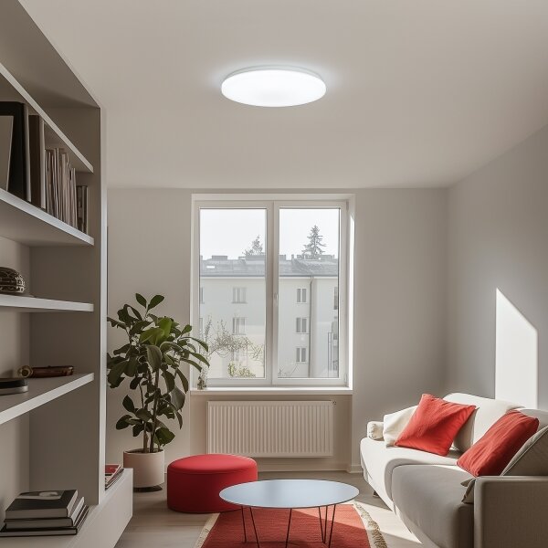Plafonieră LED dimabilă Brilagi OPAL LED/24W/230V 3000/4000/6500K + telecomandă