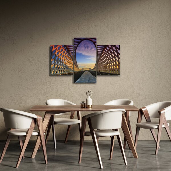 Tablou - Pod cu arhitectură modernă (90x60 cm)