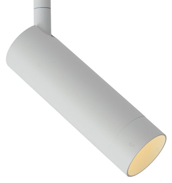 Spot modern alb pentru sistem de șină monofazat GU10 35mm - Slimline Uzzy