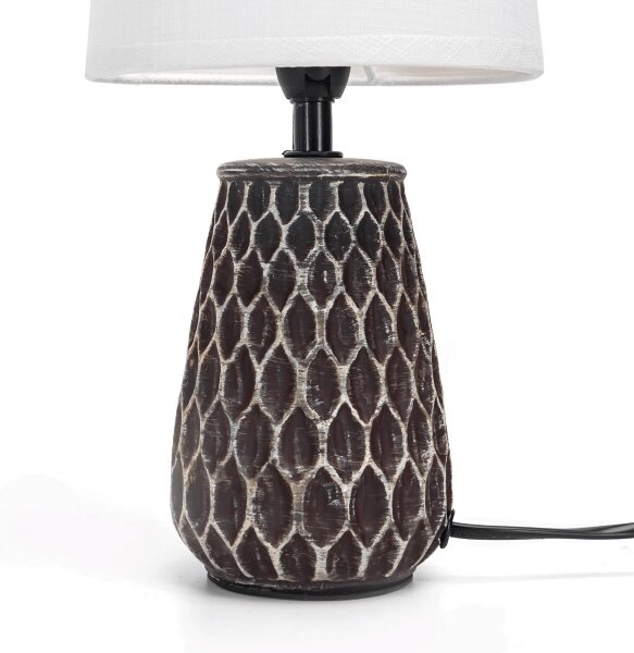 Lampă de masă Aigostar 1xE14/40W/230V negru
