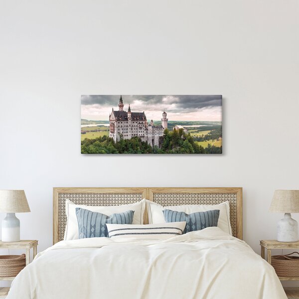 Tablou - Castelul pe stânci (120x50 cm)