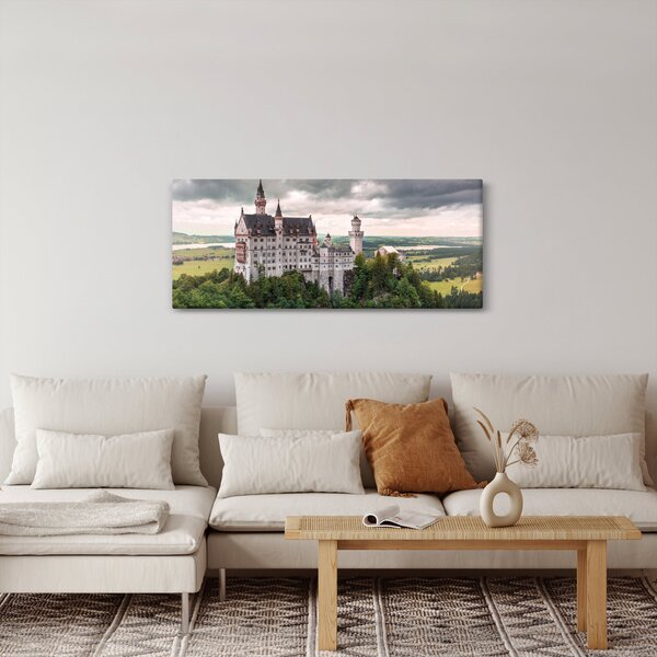 Tablou - Castelul pe stânci (120x50 cm)