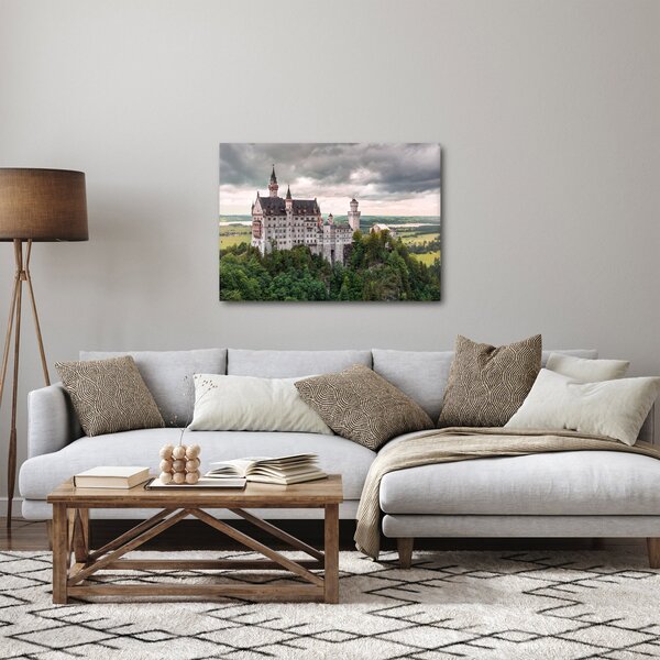 Tablou - Castelul pe stânci (70x50 cm)