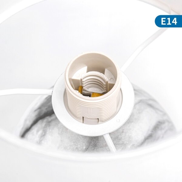 Lampă de masă Aigostar 1xE14/40W/230V alb
