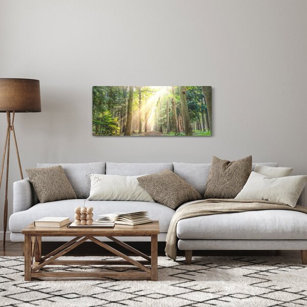 Tablou - Poteci în pădure (120x50 cm)
