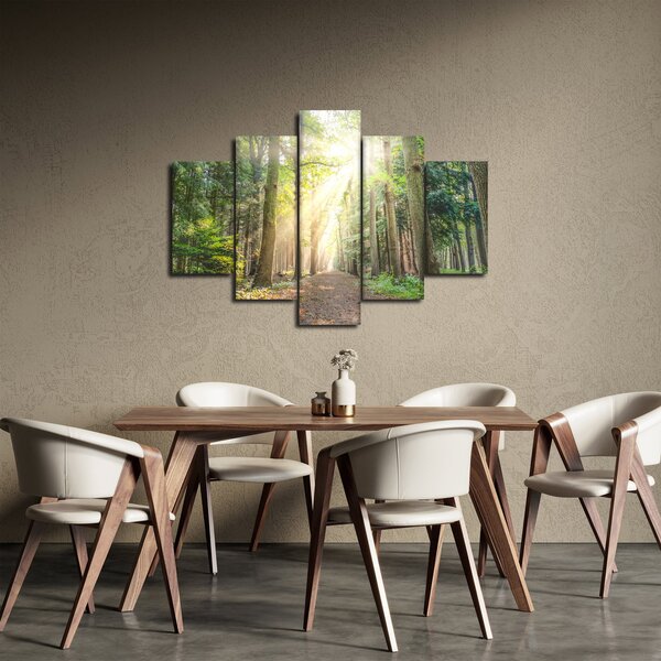 Tablou - Poteci în pădure (150x105 cm)
